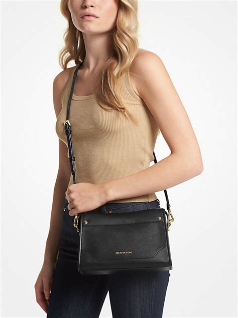 Harrison Large Leather Crossbody Bag 